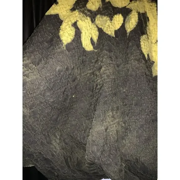 DRESS TO KILL by Jane Mohr Wide-Leg Harem Pants & Blouse Yellow & Black Size 1 - Picture 5 of 10